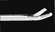 Acufex 012043 Scoop Basket Punch, 1.3mm Upbiter, Curved Right