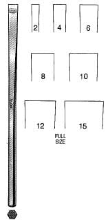 Sheehan Osteotome (New), 6.25in, 4mm Wide