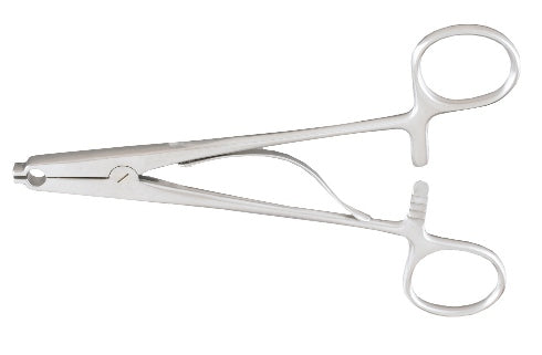 Raney Scalp Clip Applying Forceps, 6.25in