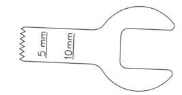 KM-41K Sagittal Saw Blade, Small Bone