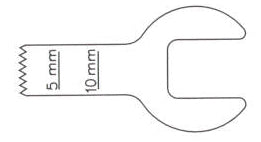 KM-51K Sagittal Saw Blade, Small Bone