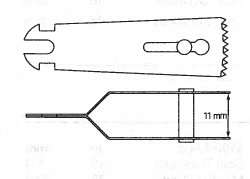 Pack of 5 - Stryker 5100-134-11 11mm Caspar Blade