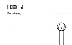 Pack of 5 - Stryker 5220-10-70 7.0mm Round Fluted Bur