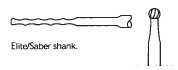 Pack of 5 - Stryker 5820-10-130 3.0mm Round Fluted Bur