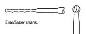 Pack of 5 - Stryker 5820-10-140 4.0mm Round Fluted Bur