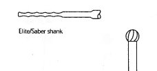 Pack of 5 - Stryker 5820-10-250 5.0mm Round Fluted Bur