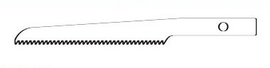 Reciprocating Saw Blade, Large Bone