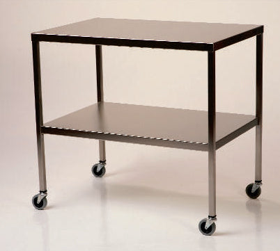 18"W X 33"L X 34"H Stainless Steel Instrument Table