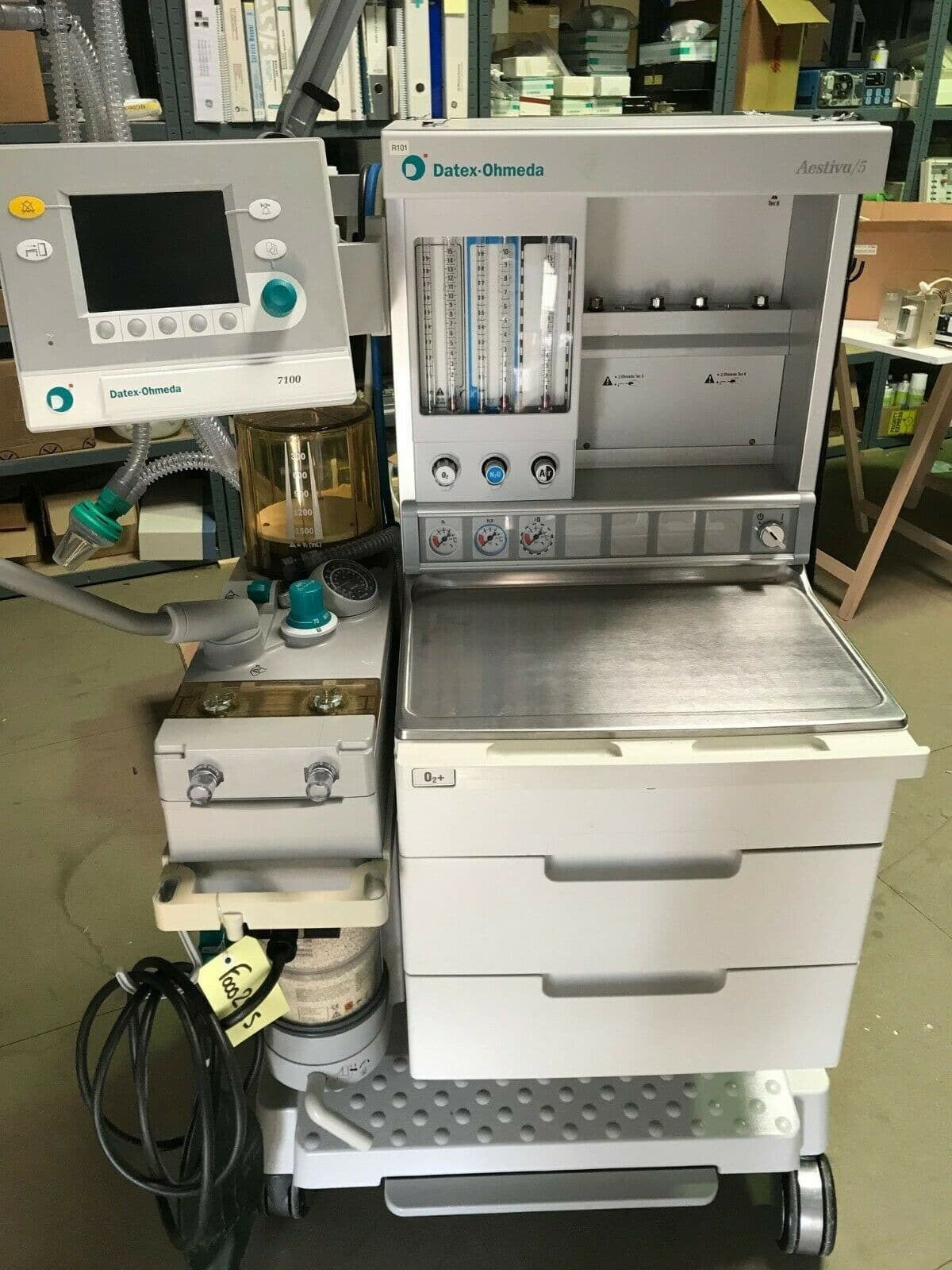 Datex-ohmeda Aestiva-5 Anesthesia Machine 7900 VENTILATOR