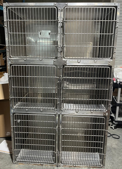 SHOR-LINE KCMO VETERINARY CAGE BANK