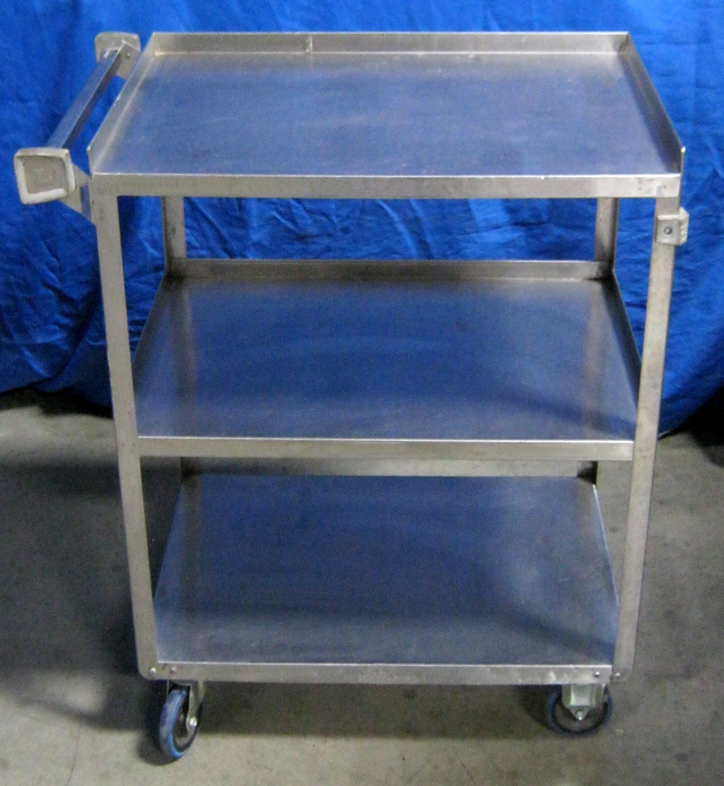 (Used) Lakeside Stainless Steel Classic Utility Cart 16.25in W x 27.5in L x 32.13in H