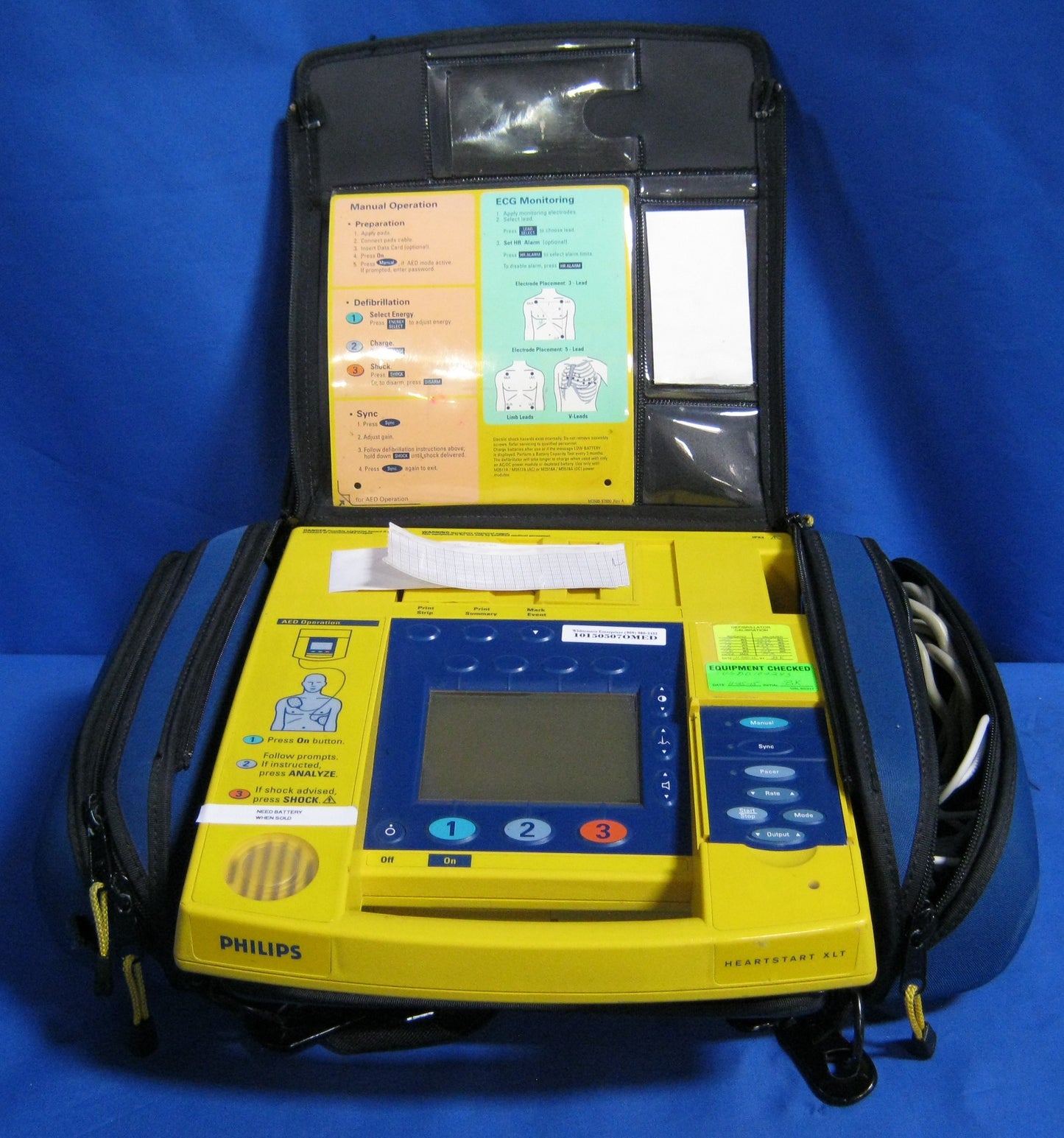 Philips M3500B HeartStart XLT Defibrillator/Monitor