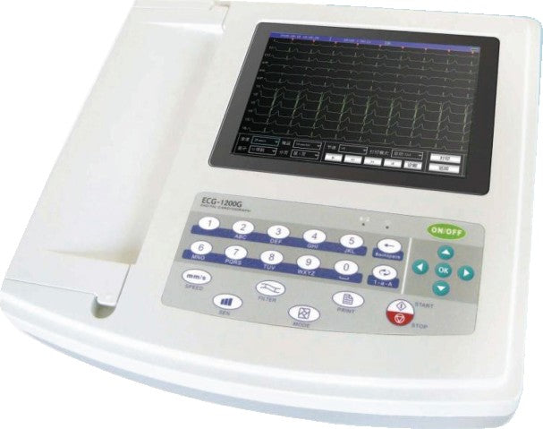 (New) Whittemore Enterprises Digital Touch Screen 12-channel 12-lead ECG EKG