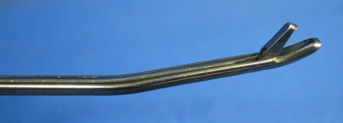 Acufex 012042 Scoop Basket Punch, 1.3mm Upbiter, Curved Left