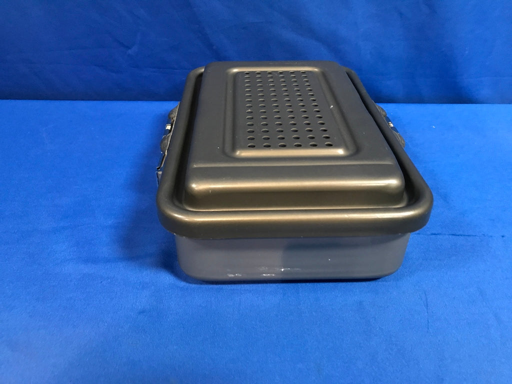 Genesis CD0-4B Sterlization Case, With Insert - Rough Overall Size: 10in L x 12in W x 4in High
