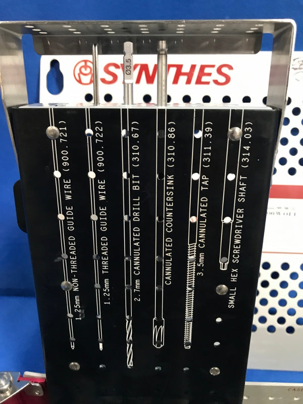 SYNTHES 3.5MM CANNULATED SCREW SET