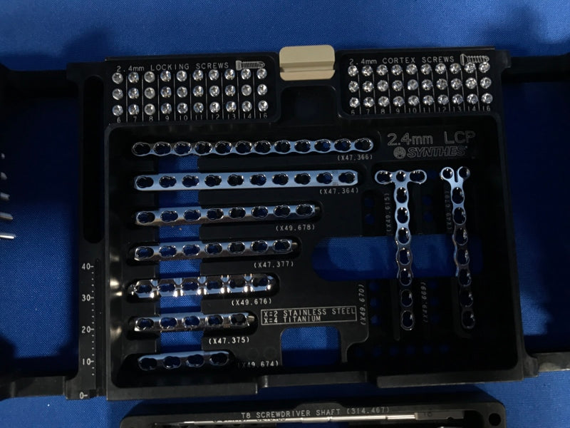 Synthes 2.4 LCP Mini Frag Module