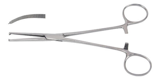 Rochester-Ochsner Forceps (New), 6.25in, Curved