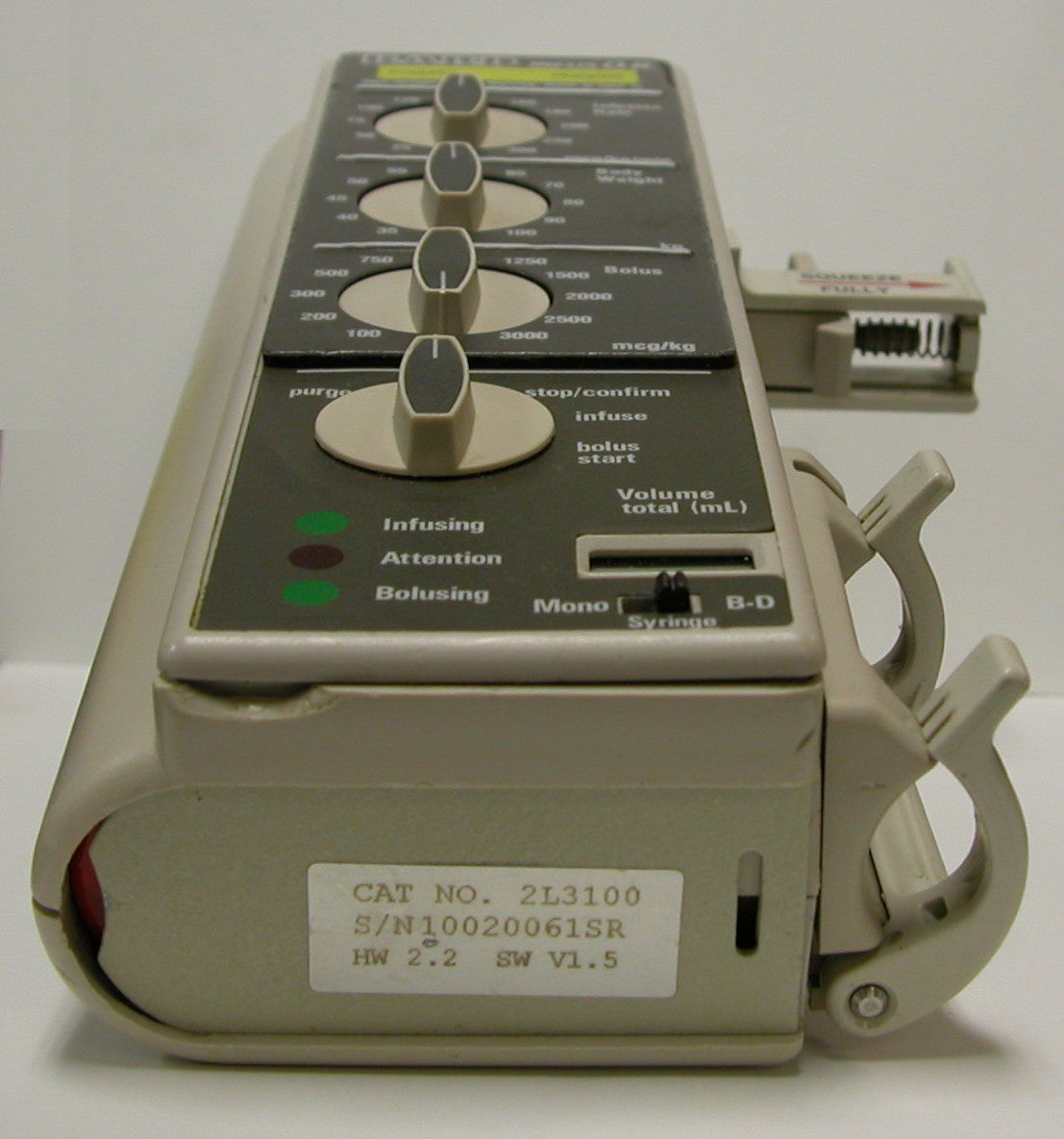 Baxter Infus OR Syringe Pump