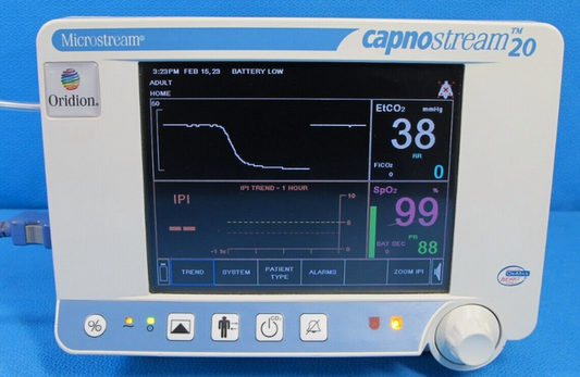 ORIDION CAPNOSTREAM 20 PATIENT MONITOR