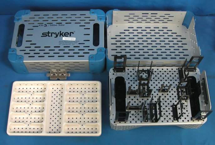 Stryker 4300-452-000 CD3 Sabo Saw Sterilization Case