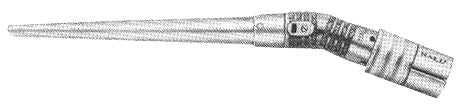 Hall 1375-29 Extra-long 20° Angle Attachment