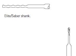 Pack of 5 - STRYKER 5820-103-10 1.0MM WIRE PASS DRILL