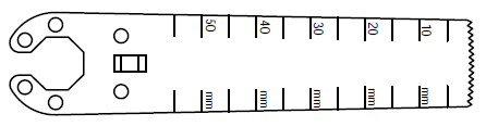 Oscillating Saw Blade, Large Bone