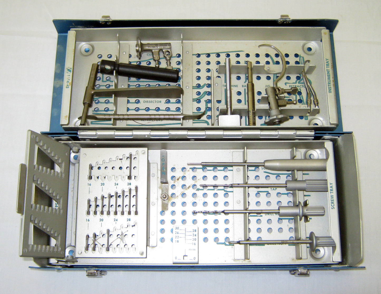 Zimmer 1154-50 Herbert Bone Screw And Instrumentation Set