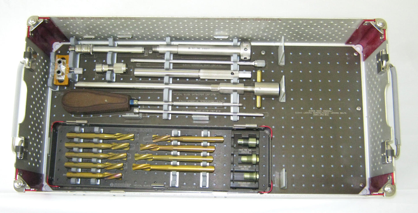 Synthes 105.643 Titanium Trochanteric Fixation Nail Locking Set, With Locking Screws