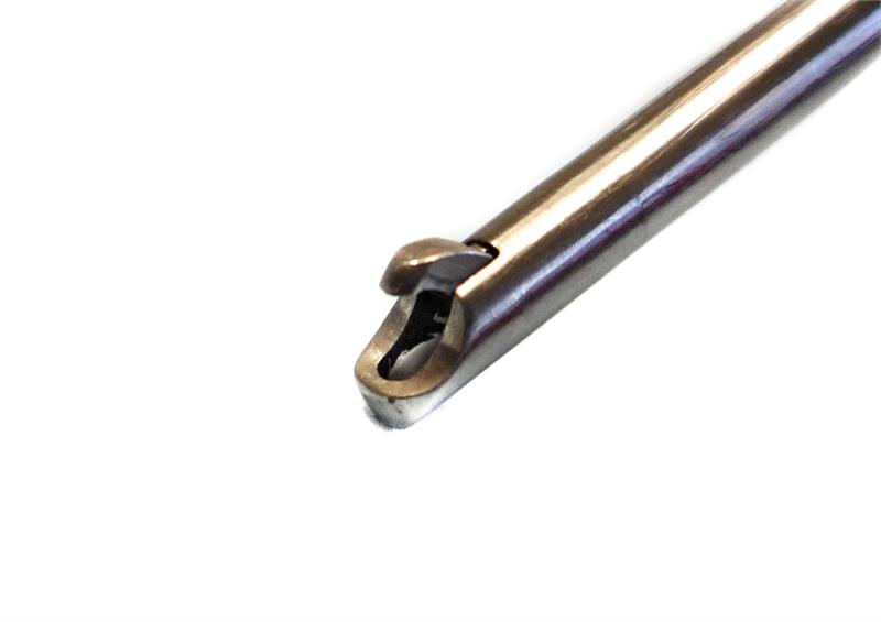 LINVATEC SHUTT 51.1001 Blunt, 3.4mm dia. Suction Punch Forceps