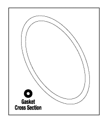 - Rcg019 - Door Gasket -midmark-ritter M7 And 7-
