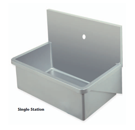 Suburban Surgical Scrub Sink, Single Width