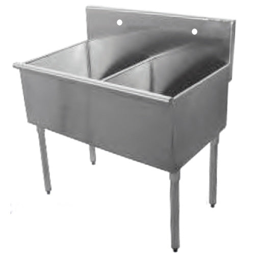 New Budget Dual Scrub Sink