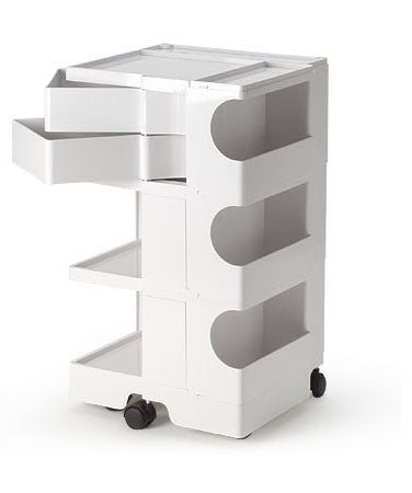 Joe Colombo-stacor Italy Boby 3 Plastic Trolley-cart
