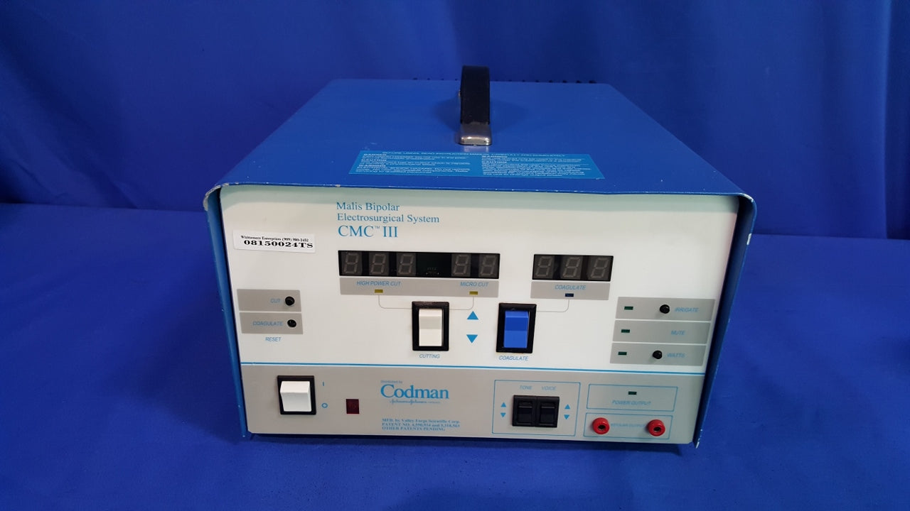 Codman Malis 80-1170 Cmc-iii Esu Console