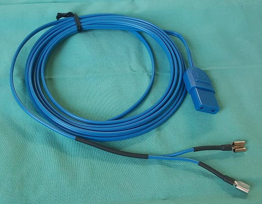 PATIENT WIRE FOR GROUNDING PLATE W/ VALLEY LAB PLUG