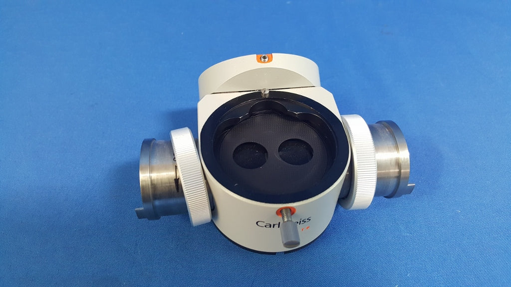 Zeiss Beam Splitter Dual Port with observer mount