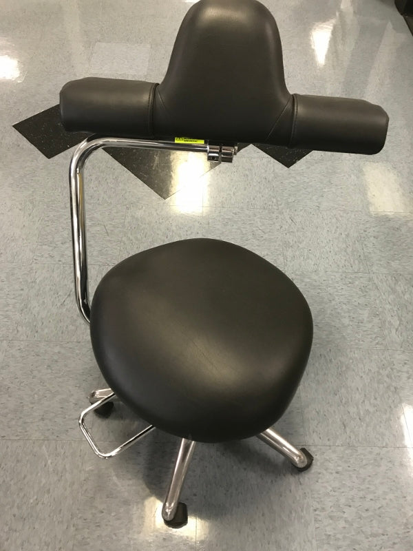 Greiner Carl Zeiss Physicians Stool  with Chest and Arm Supports, Foot Activated