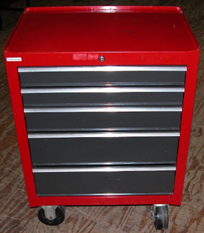 CRAFTSMAN CRASH CART, 5-DRAWER