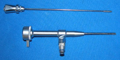 Wolf 3mm Trocar With Short Pyramidal Tip Obturator
