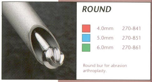 Stryker 5.0mm Round Bur