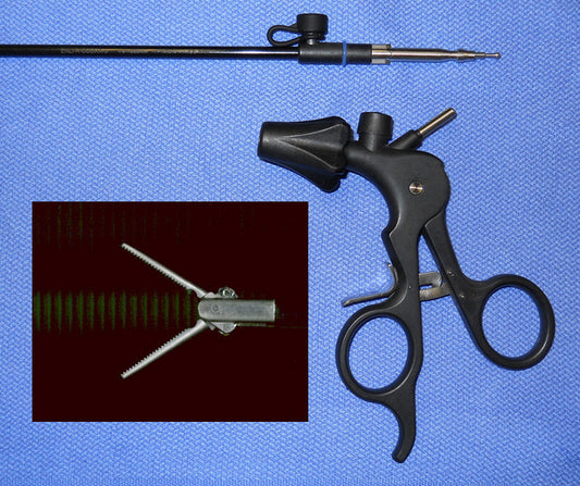 5mm Straight Grasping Forcep, Rotating