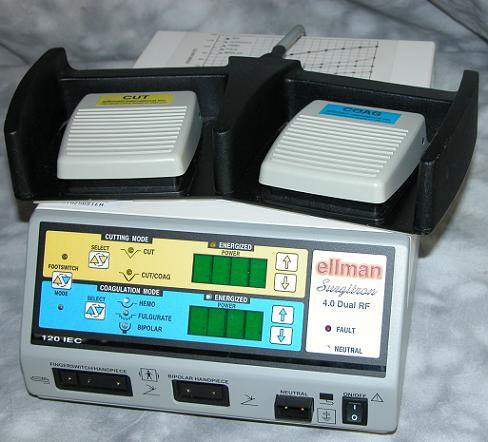 Ellman 120 IEC Surgitron 4.0 Dual RF ESU System