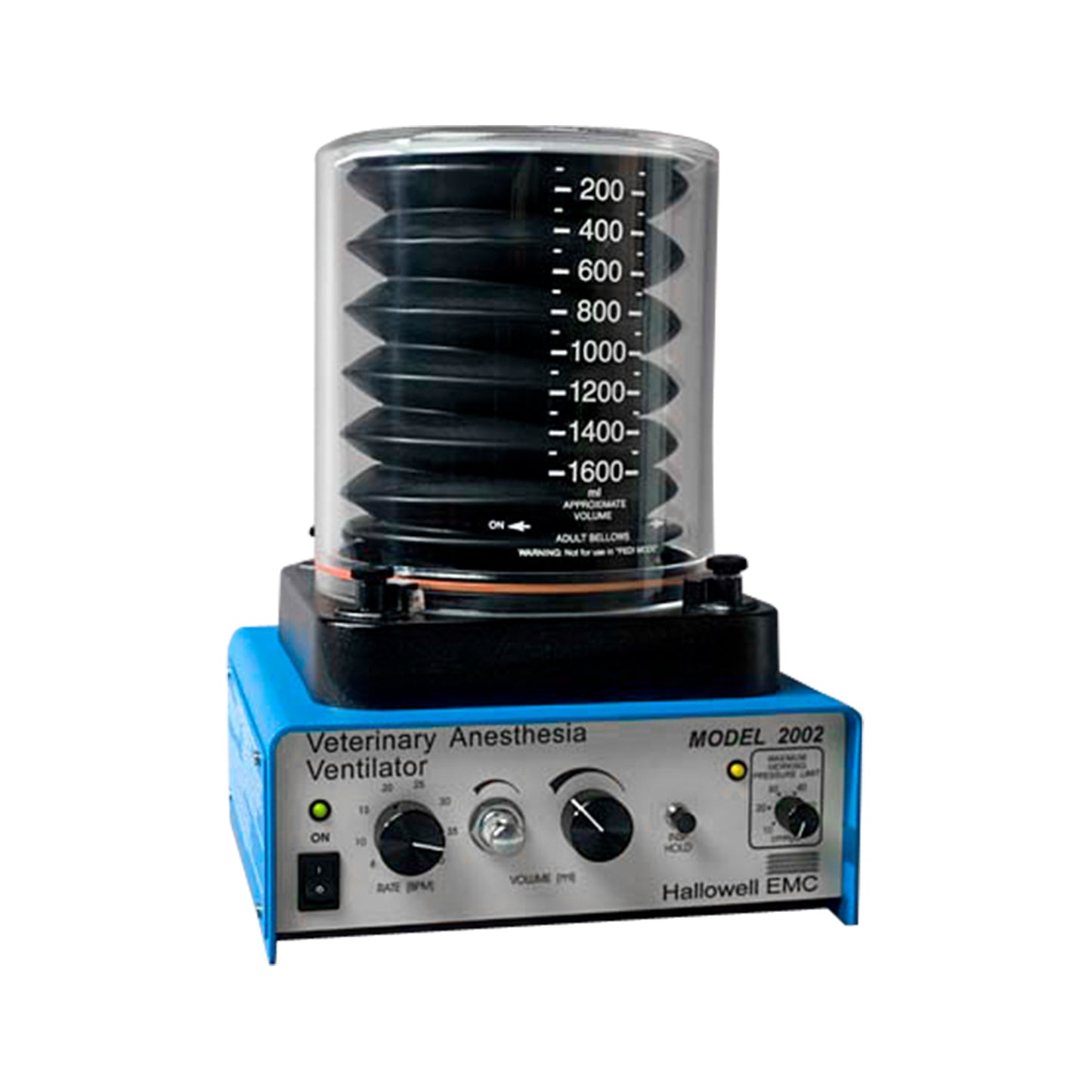 Hallowell EMC 2002 Veterinary Anesthesia Ventilator