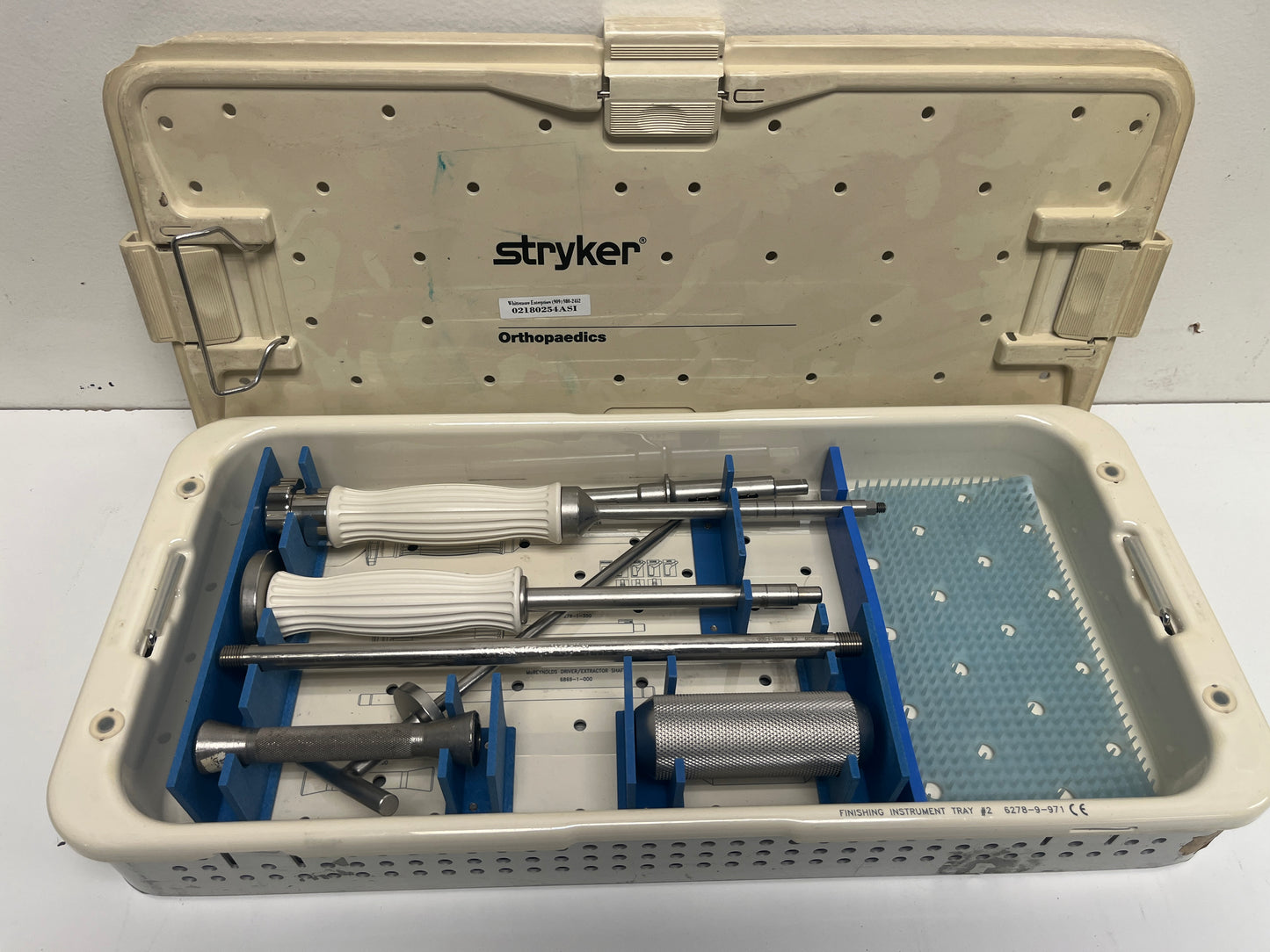 STRYKER RESTORATION MODULAR FINISHING INSTRUMENT TRAY #2