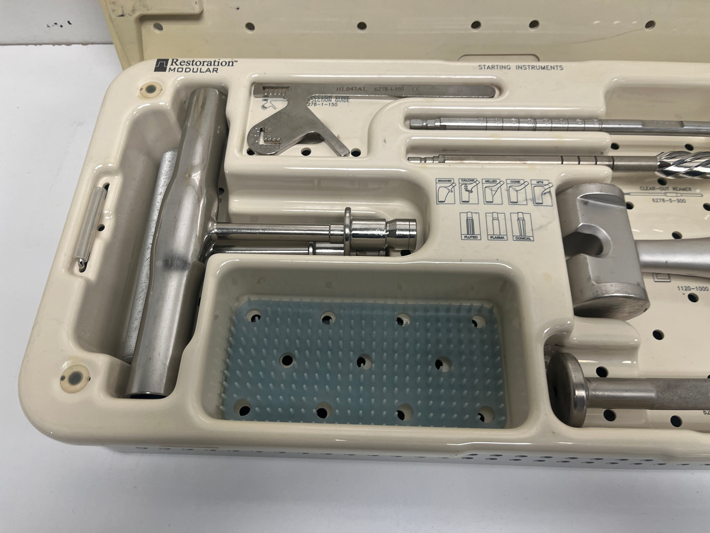 STRYKER RESTORATION MODULAR STARTING INSTRUMENT TRAY