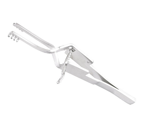 Cross Action Retractor (New), 4in, Blunt Prongs