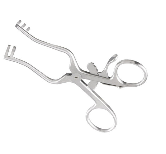 WEITLANER RETRACTOR 4.5in (11.1cm), BLUNT,
2 x 3 TEETH