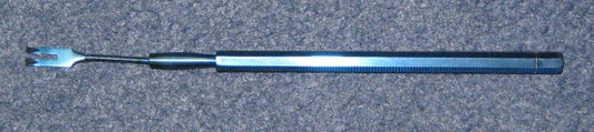 Double Prong Skin Hook, 5mm Wide, Sharp